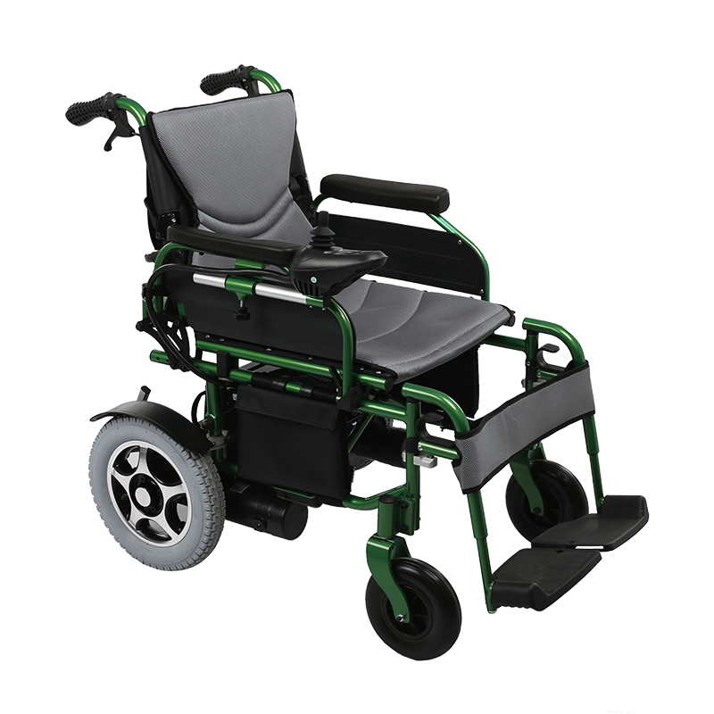 Роскошная портативная складная электрическая легкая инвалидная коляска FC-P4